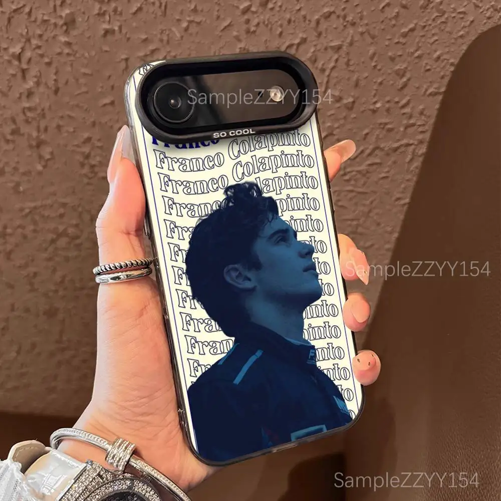 حافظة هاتف F-FrancoS 43 F1 C-Colapinto لهاتف iPhone 17,16,15,14,13,12,X,8,Pro,Max,Plus,E,SE4,Air,Mini Black IMD Matte #5