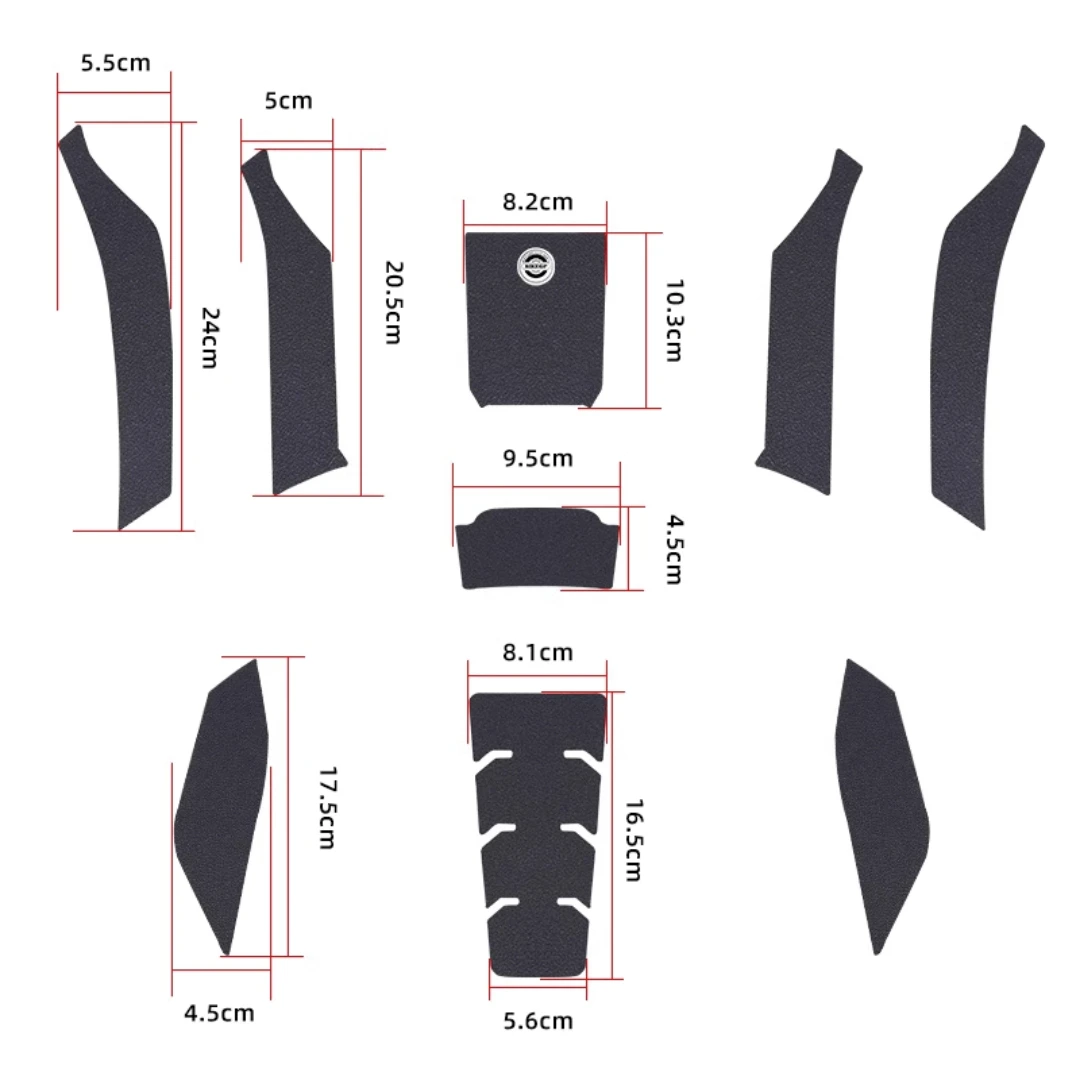 ملصق خزان الوقود Honda Forza 750 2021، ملصق جسم واقي، تعديل مضاد للخدش، تعديل ملصق هيكل السمكة