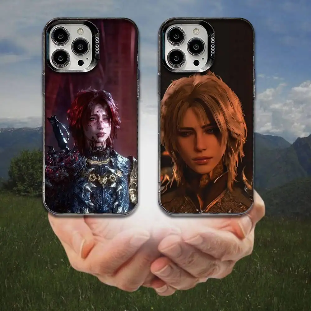 

B-BaldurS Gate 3 BG Evelyn Phone Case For iPhone 16,15,14,13,12,11,8,7,Pro,Max,Plus,Mini,XS,SE Anti Fall Black Matte Hard