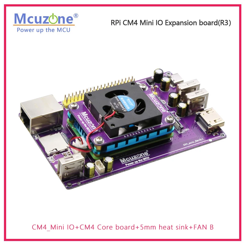 Mini carte IO Raspberry Pi CM4, R3, RPi 3B +, HDMI, Giga Ethernet, Type-C USB, boîtier, KALI Ubunary, Pi OS, pilote de persévérance 4G gratuit