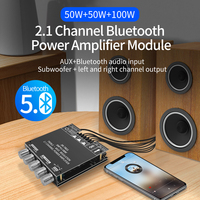 ZK-TB21 MT21 Bluetooth 5.0 Subwoofer Amplifier Board 50W*2+100W 2.1 Channel Power Audio Stereo Bass AMP Amplifiers Board Module