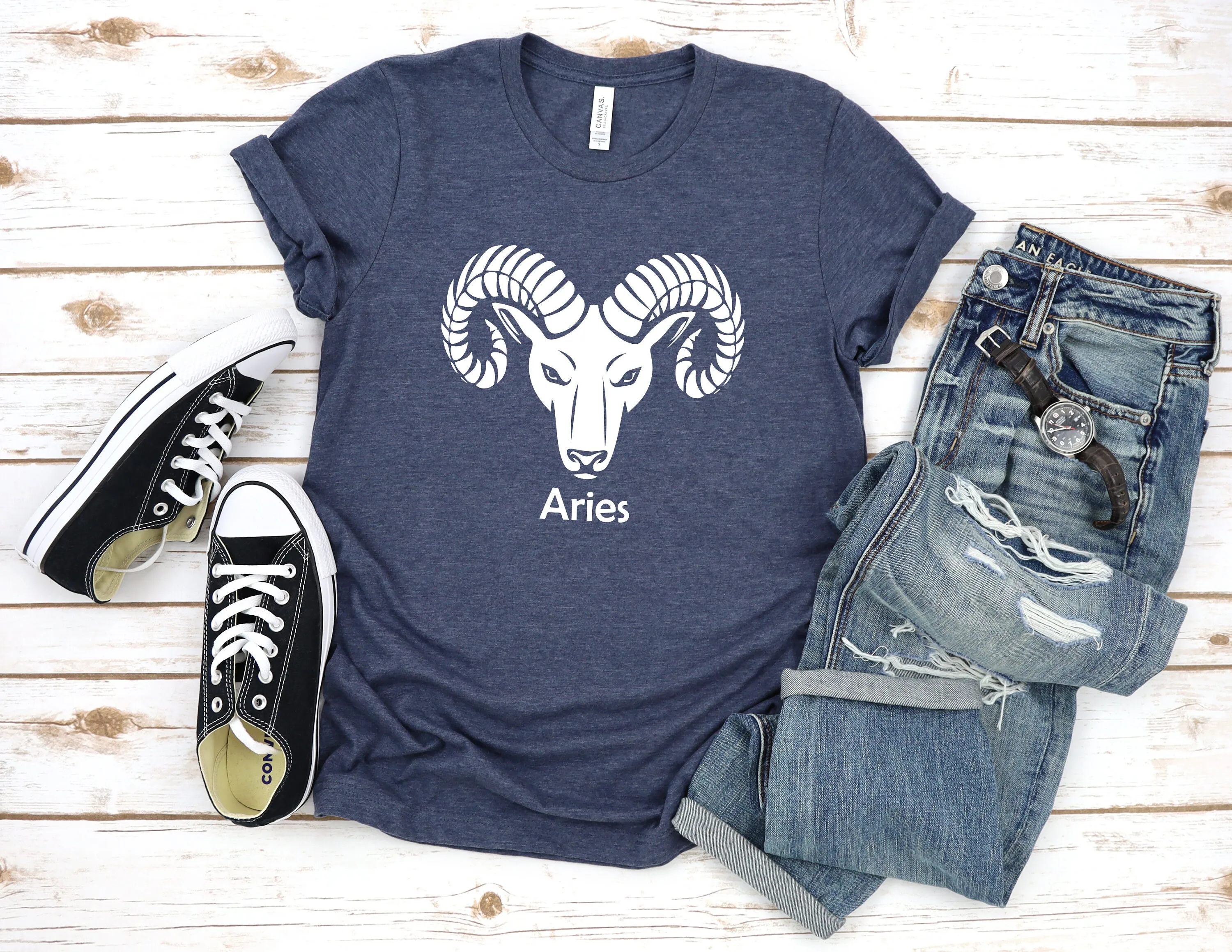 Aries T Shirt Zodiac s Astrology for Birthday Sign Xmas