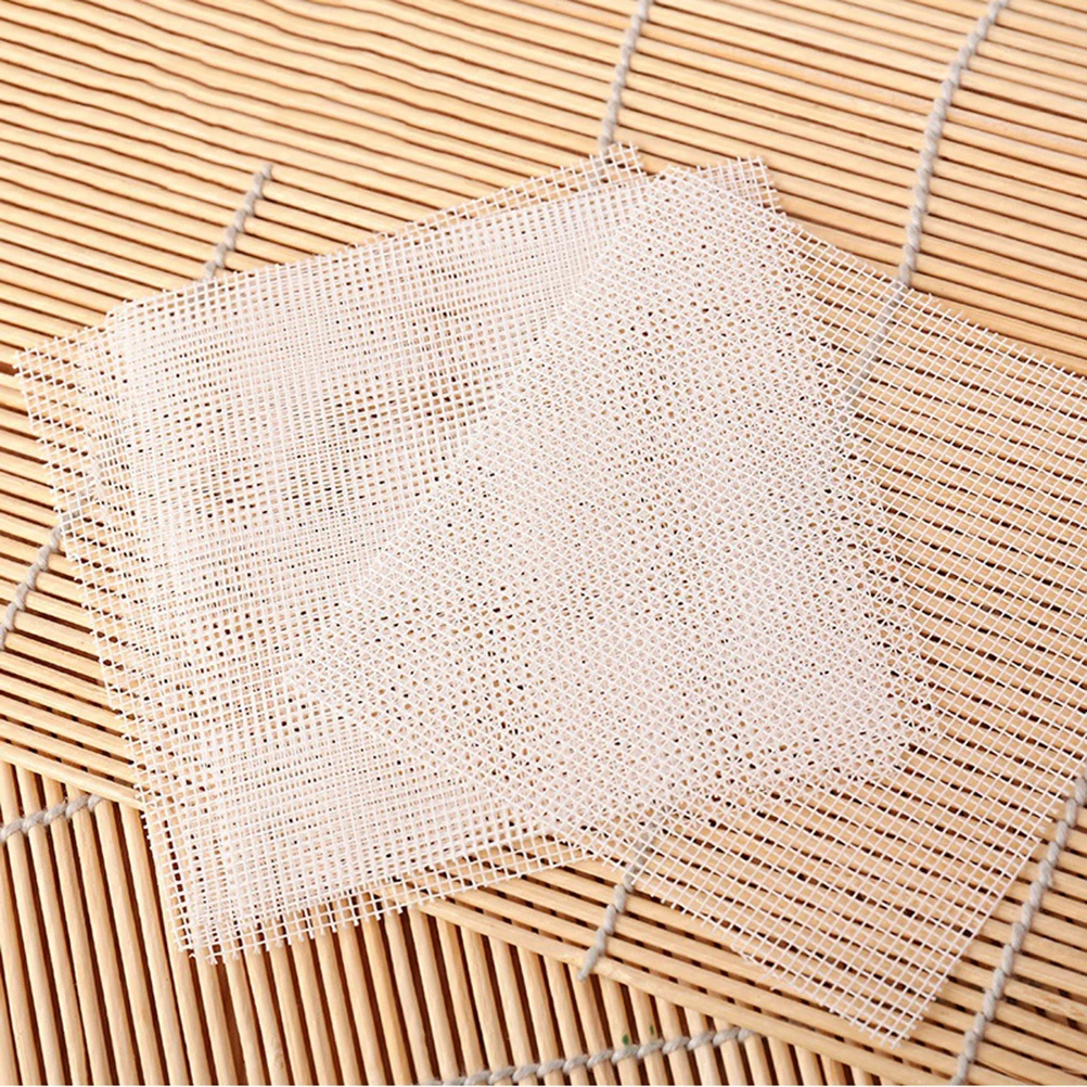 

15 Pcs Mesh Flower Pot Bottom Pad Cache for Plants Flowerpot Planter Garden Drainage Indoor Pots with Holes Hold Mat Breathable