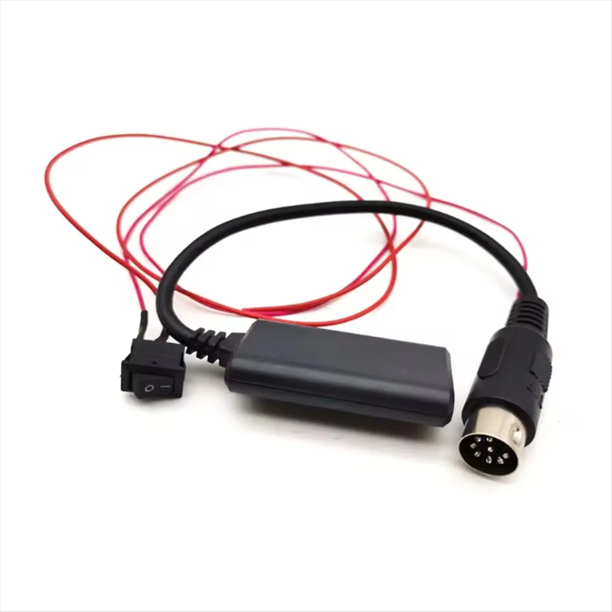 Fits for Round 8Pin CD Changer Bluetooth Module Music Aux in Adapter for Teana JK230 JM230 JK200 2004-2008 Old Version CD