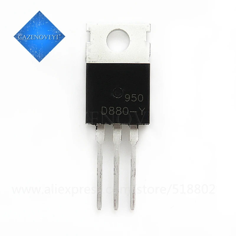 10pcs/lot KSD880 2SD880 D880-Y