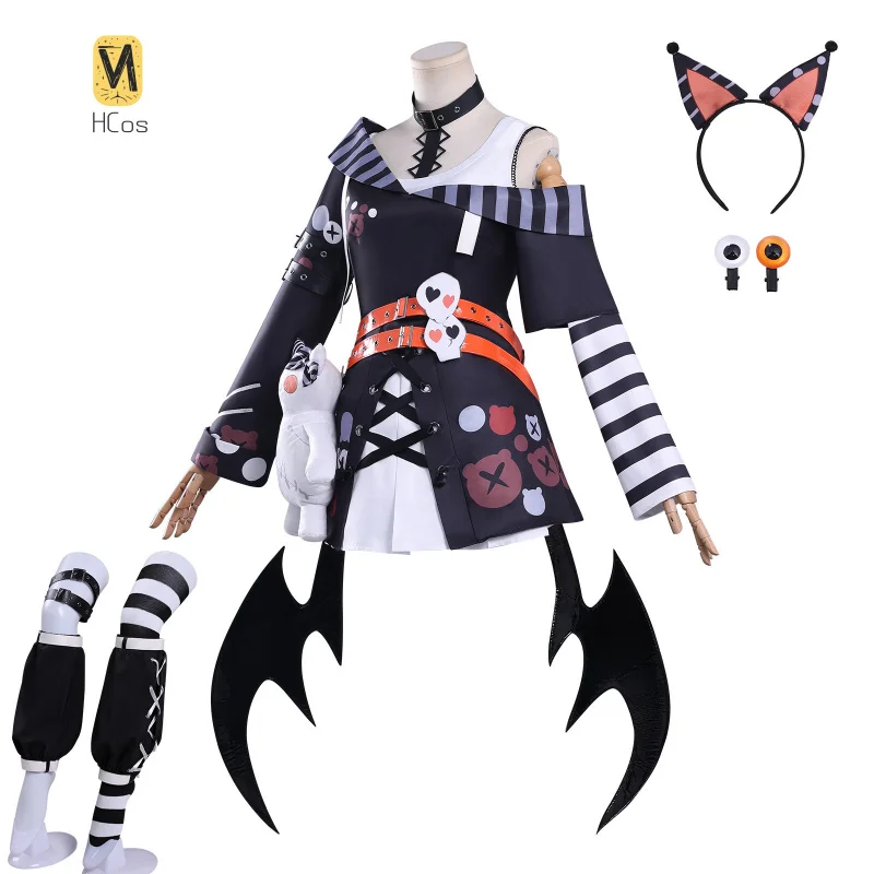 

Game Magical Girl Witch Trials Sawatari Koko Cosplay Costume Anime Party Role Play Halloween Outfits for Woman HCos