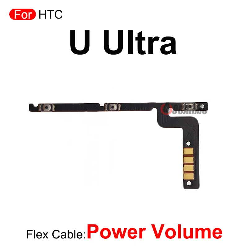 สําหรับ HTC U Play U20 Ultra UU U11 ตา U11 + U11 เปิดปิดปุ่มปรับระดับเสียง Flex Cable Replacement Parts