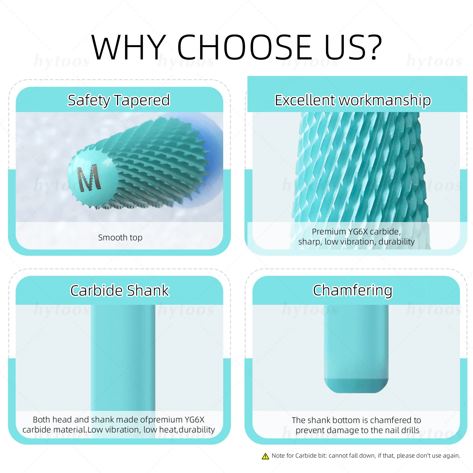 سلامة كربيد مسمار لقمة ثقب طلاء أخضر قبة مدبب بت لإزالة طلاء هلام برو مانيكير التدريبات AccessoriesTool #5