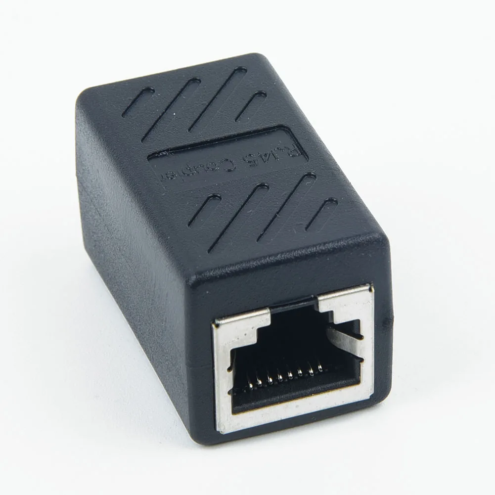 RJ 45 Connector Female To Female Ethernet CAT6 Coupler Cat7 Cat5e Network Cable LAN UTP Inline-Conector-Extender-Adapter   N E W