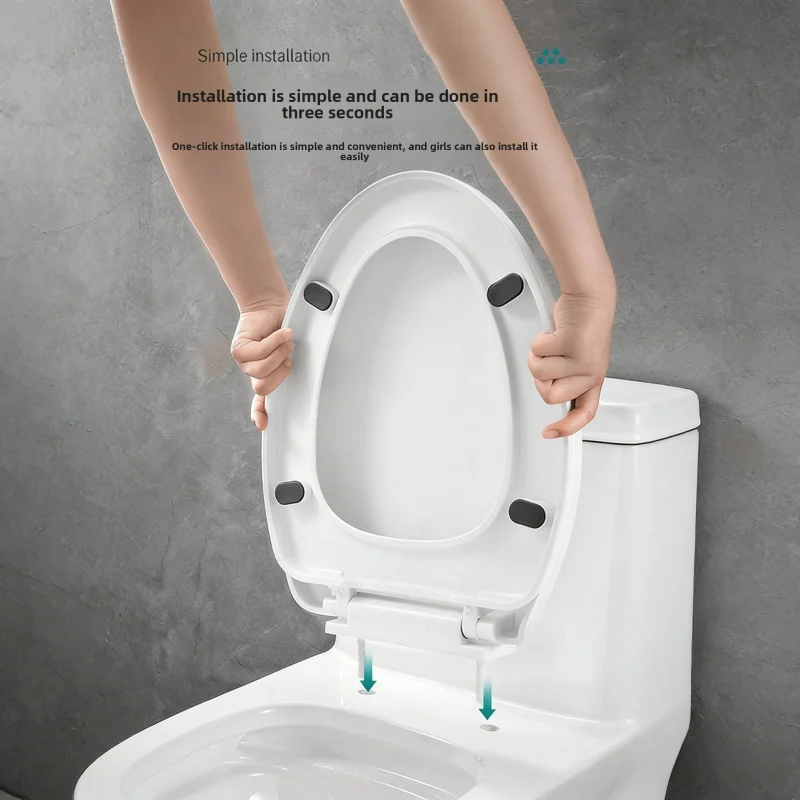 

Household Universal Thickened Toilet Seat Cover for Flush Toilets