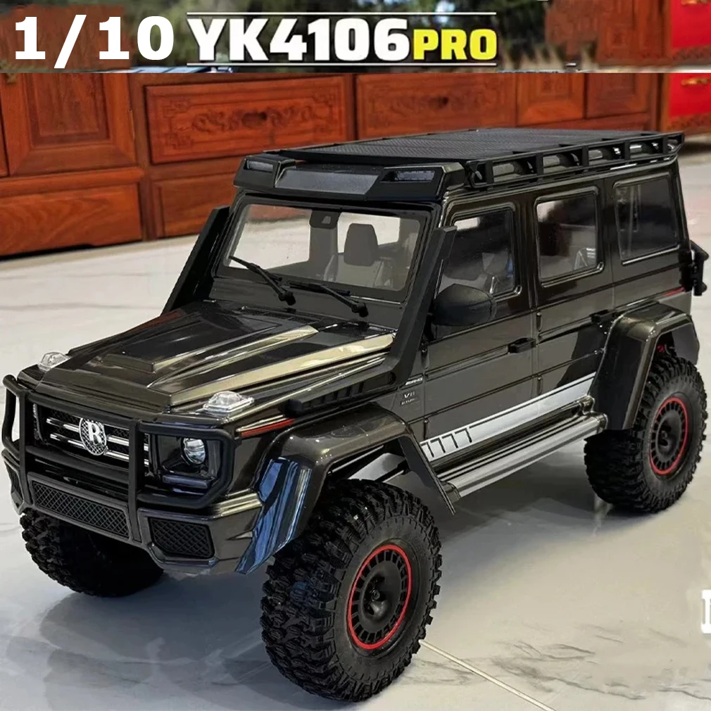 

1/10 YK4106 Pro V2 big G Электрический альпинистский автомобиль Внедорожник Токарный бак Моделирование автомобиля с дистанционным управлением
