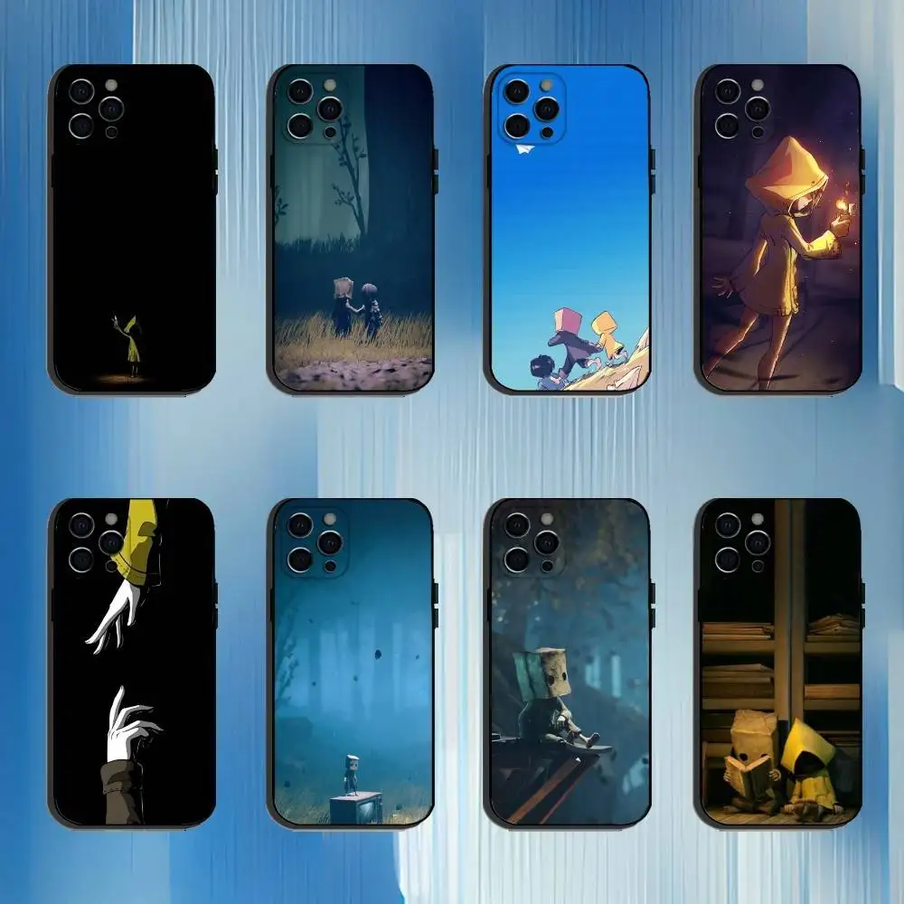 

L-Little Game N-Nightmares Phone Case For iPhone 16,15,14,13,12,11 Plus,Pro Max, Others Soft Black Cover