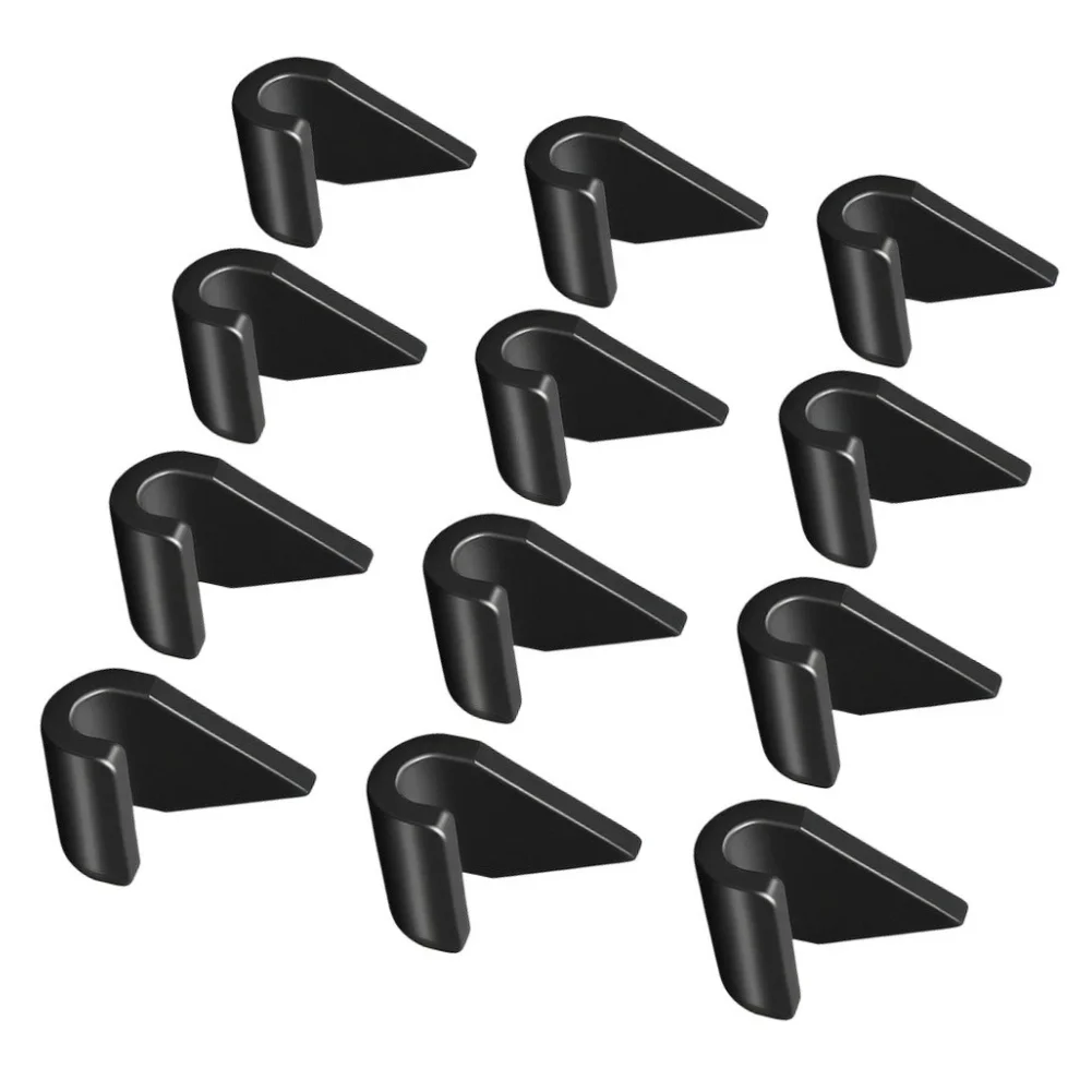 Car Interior Cable Securing Clips with Wedge Design That Fits Narrow Spaces Between Dashboard and HVAC Vents for Clean Wire Path