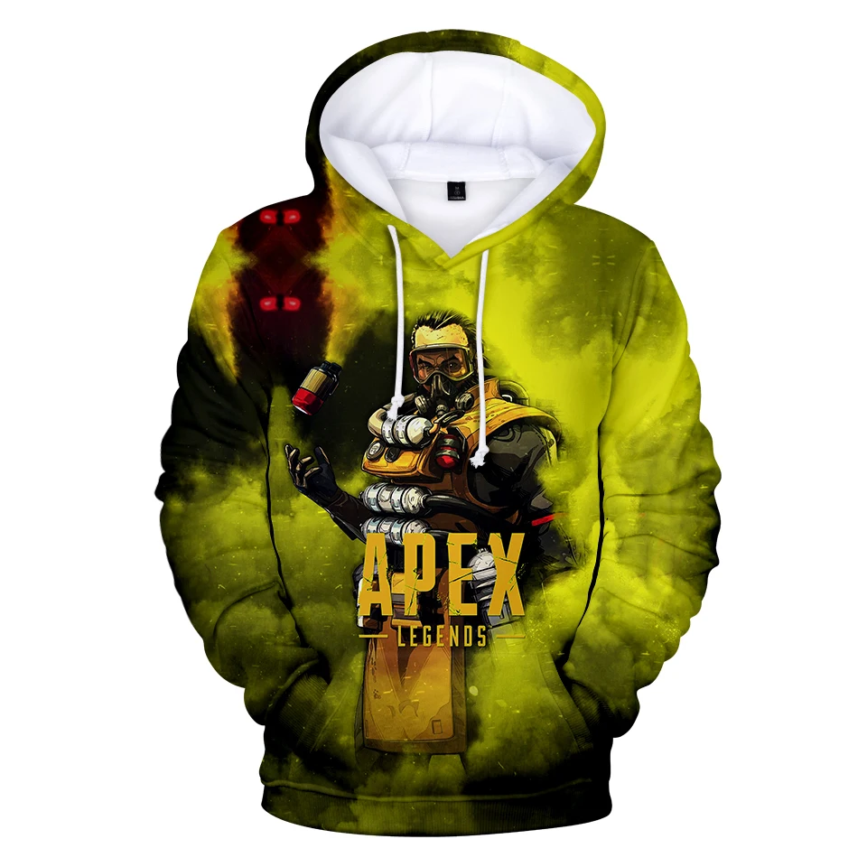 

New Game Apex Legends 3D Hoodies Men Women Streetwear Sweatshirt 3D Hooded Men's Long Sleeve Clothing Print Apex Legends Hoody