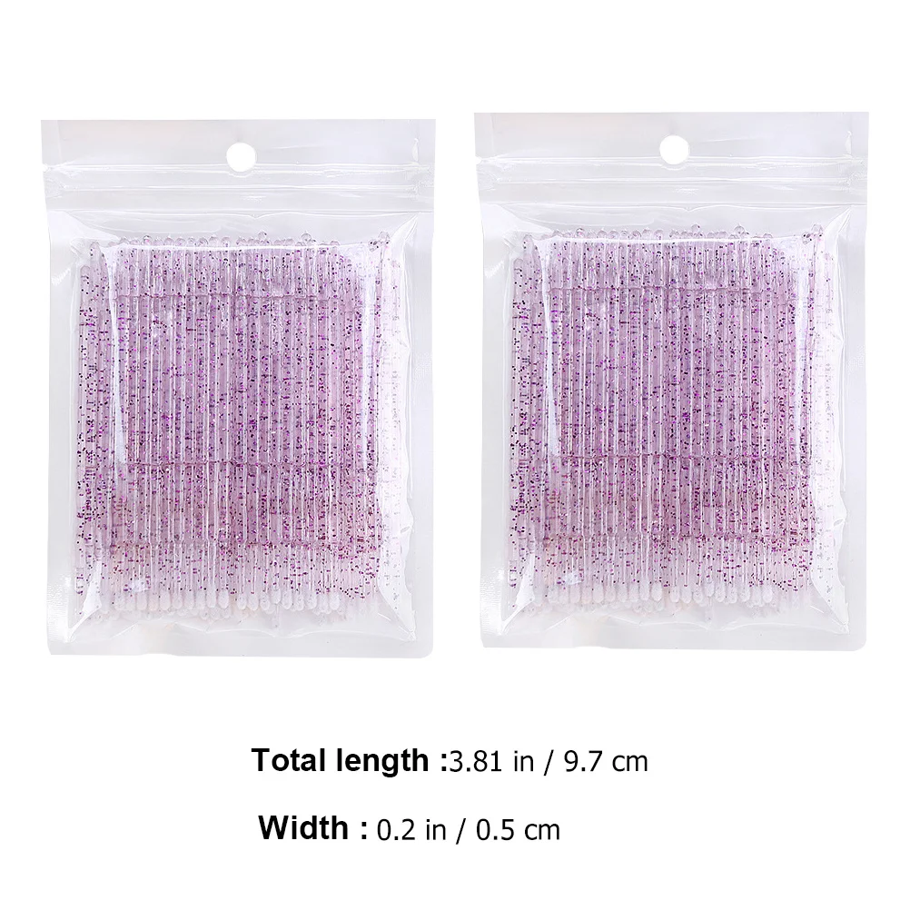 200 قطعة منظفات الرموش أدوات حرفية ممتازة لإزالة المكياج والعناية بالحواجب مجموعة هدايا التجميل النسائية #3