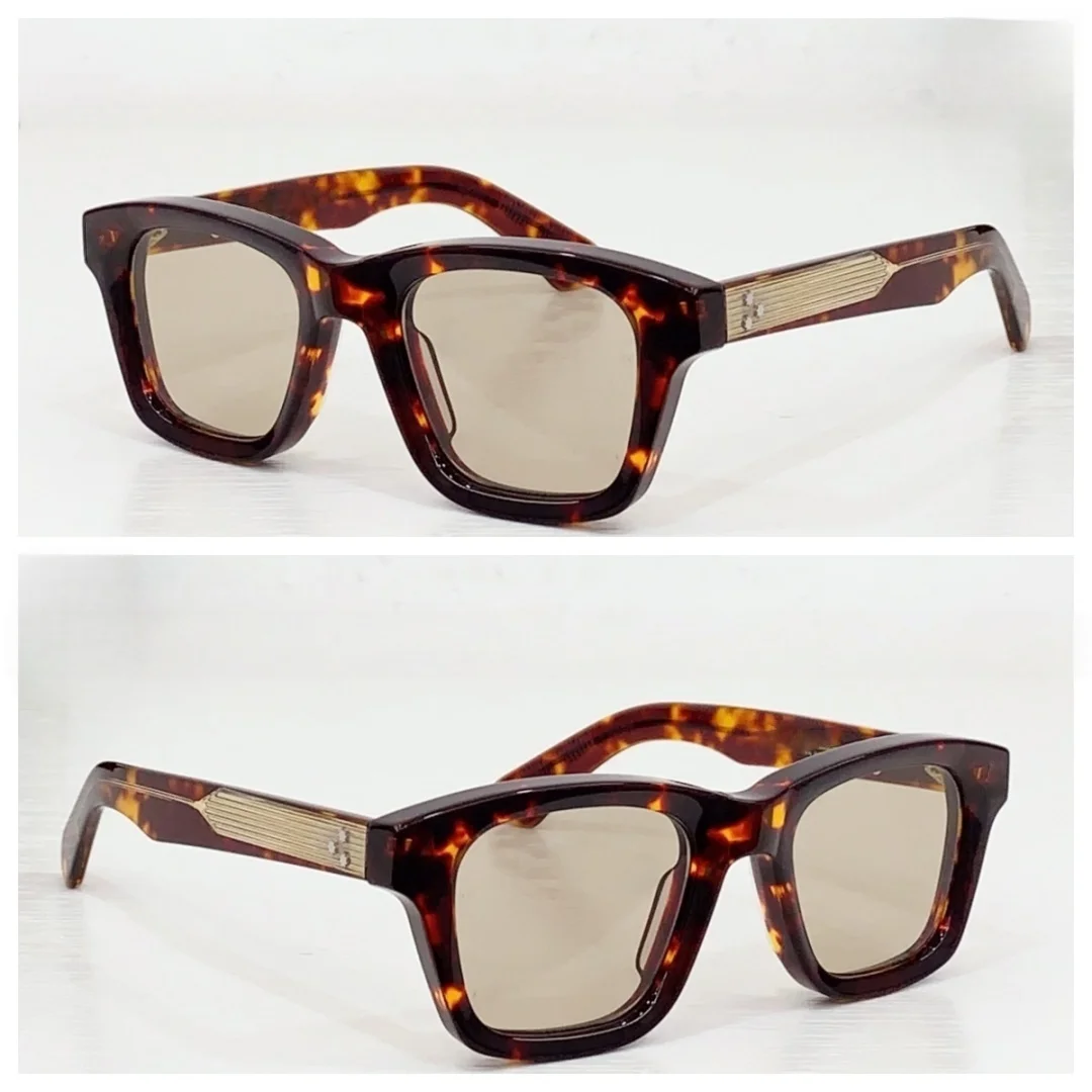 

SONATA JACQUE Роскошные толстые квадратные солнцезащитные очки из ацетата для мужчин и женщин, дизайнерские брендовые винтажные ретро очки для путешествий на открытом воздухе UV400