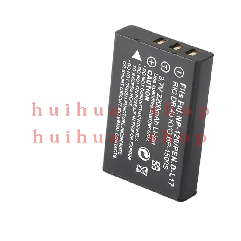 NP-120 NP120 FNP120 DL17 D-L7 DB-43 Battery For Fuji Fujifilm F10 F11 M603 Zoom Pentax MX4 MX550 RICOH GX8 300G 500G USB Charger