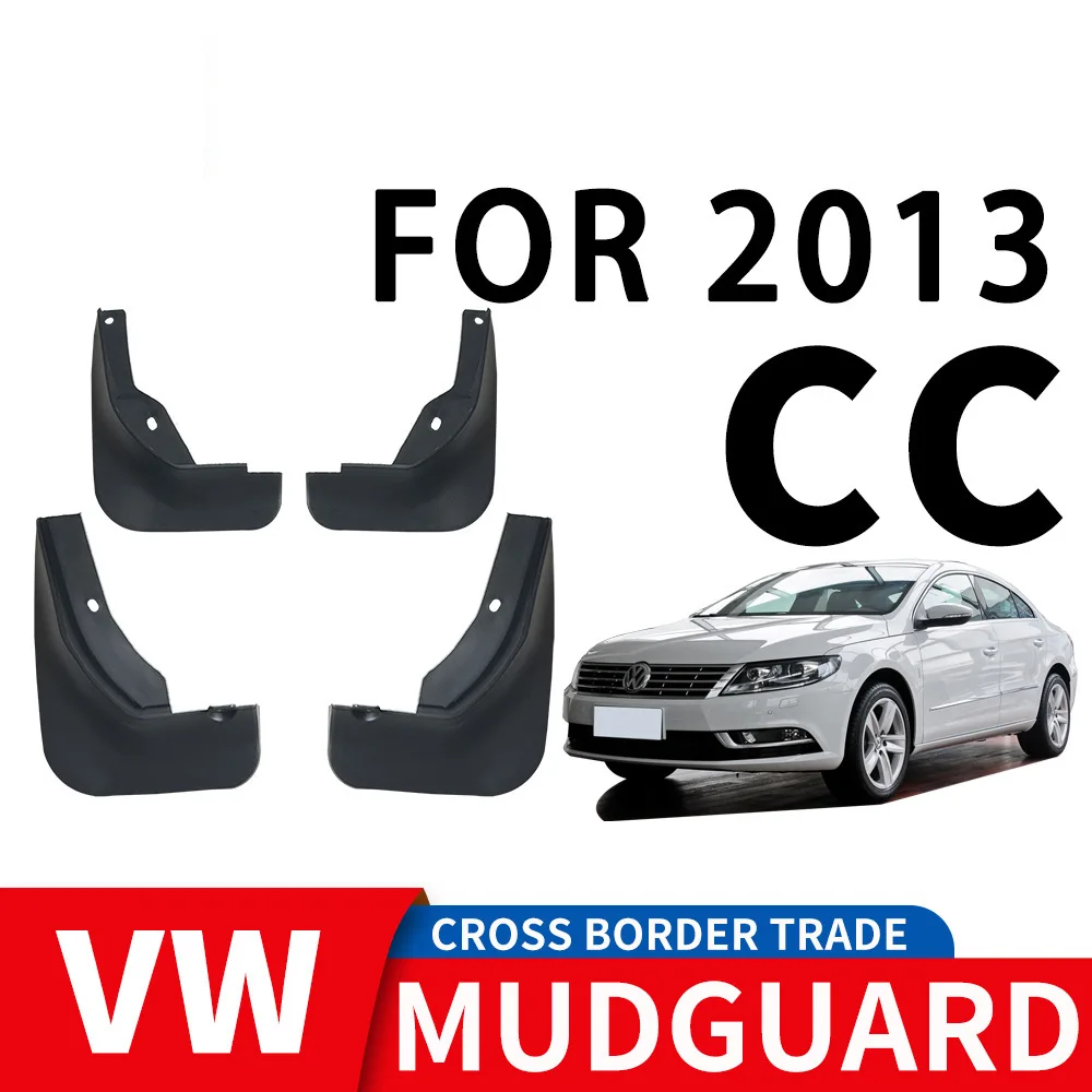 

For 2013 VOLKSWAGEN CC mudguard Mudflaps Front Rear Flares Splash Guards Cover Car Accessoie