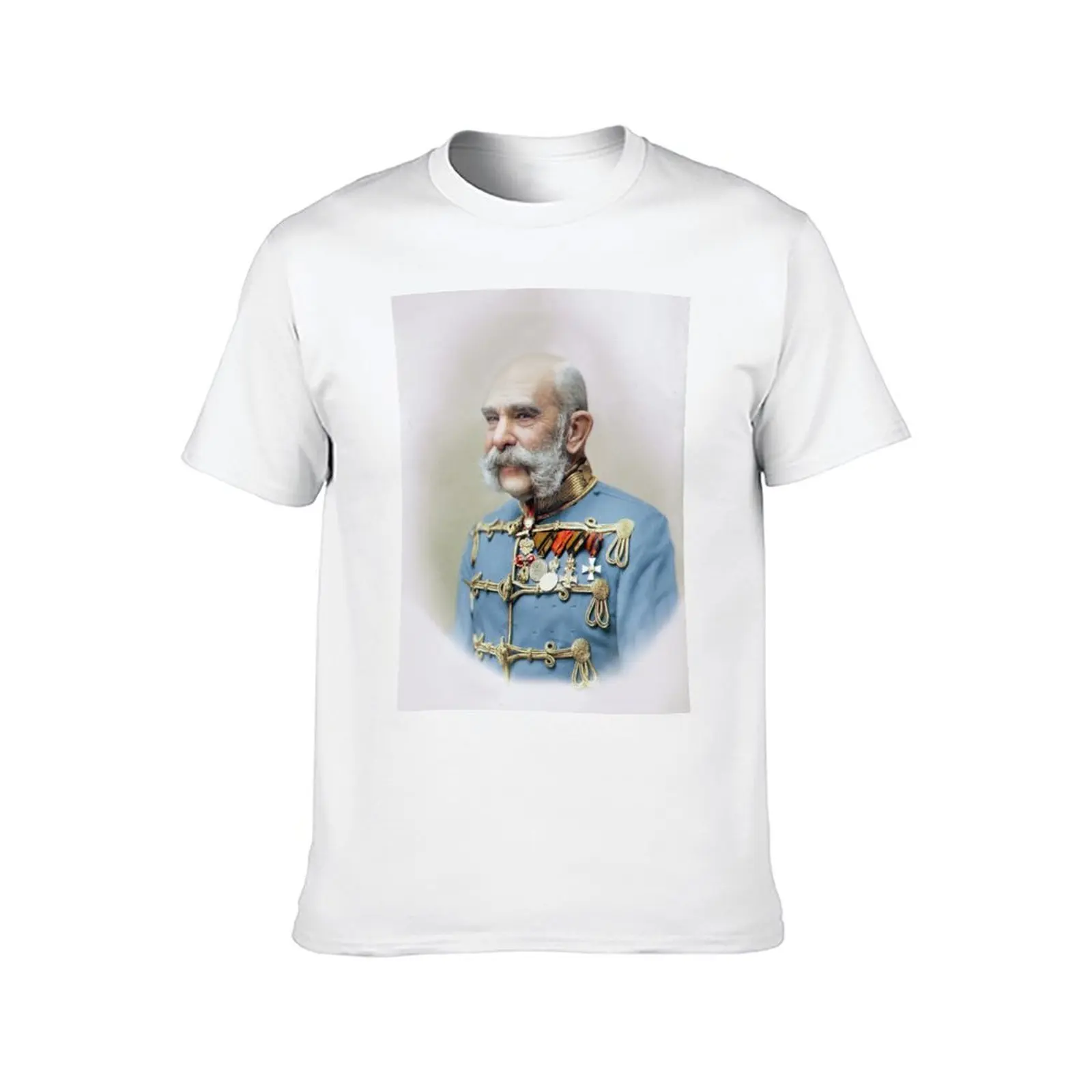 فرانز جوزيف الأول من النمسا، 1905 تي شيرت تي شيرت رجل عادي رجالي جرافيك تي شيرت تي شيرت #2
