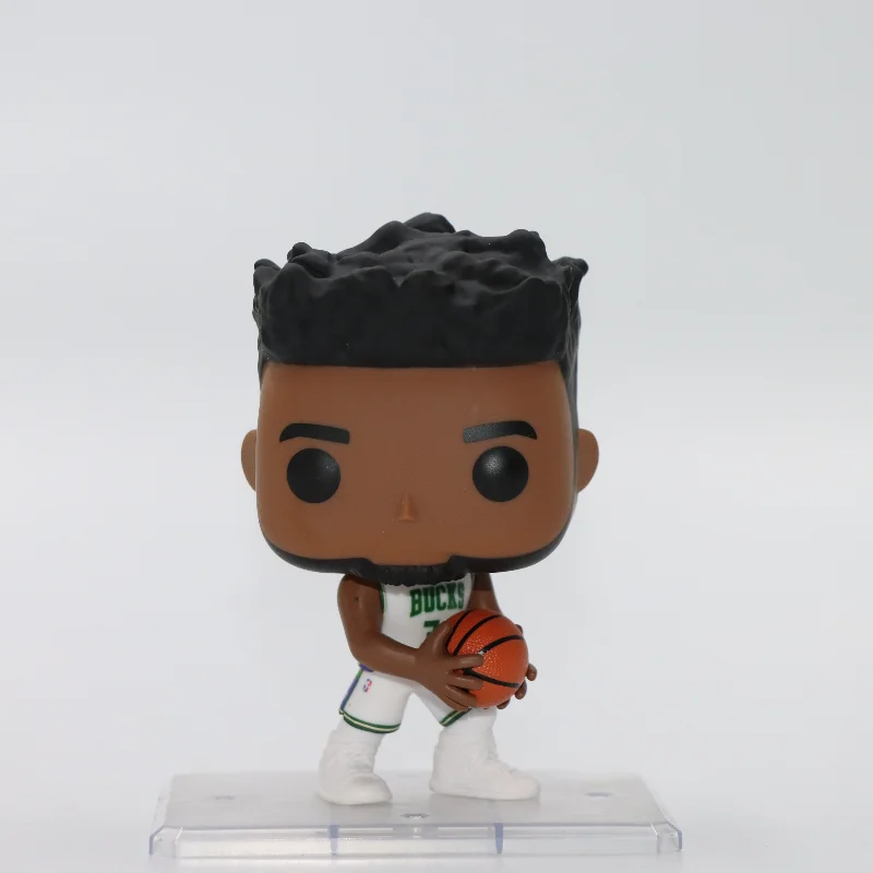Original Funko Pop NBA Basketball Milwaukee Bucks Giannis Antetokounmpo Action Figure Figurine Model Toy Gift Collect Doll Decor - view 3