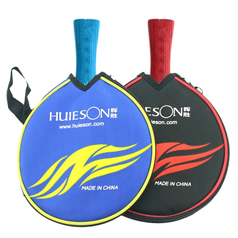 ping pong Paddle Carry Case| Padded Table Tennis Racket Cover| Reinforced Bag ping pong Bats Protective Zipper Enclosure 24BD