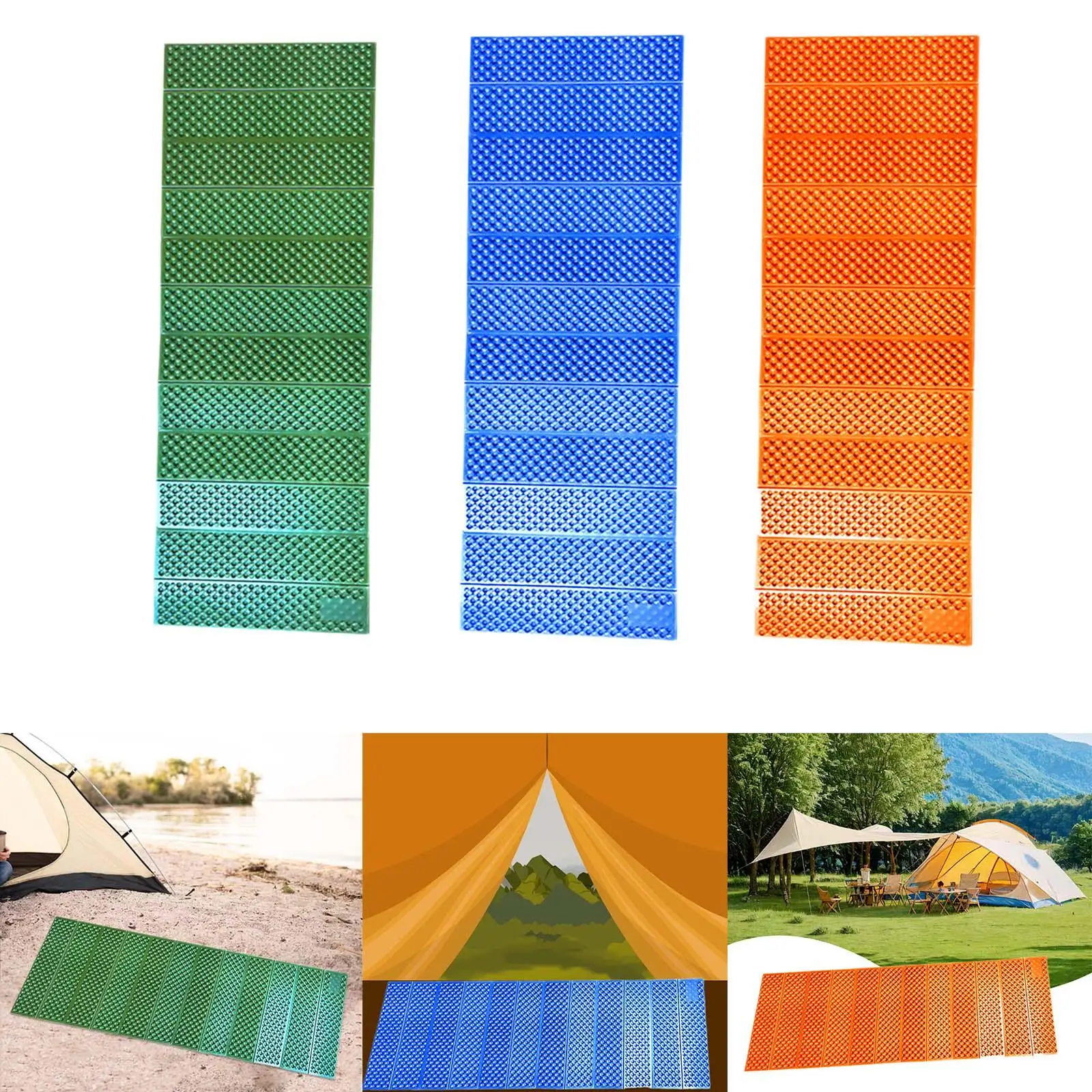 Camping Mat Picnic Blanket Waterproof Pad Picnic Accessories Sleeping Pad Tent Mat for Hiking Travel Outdoor