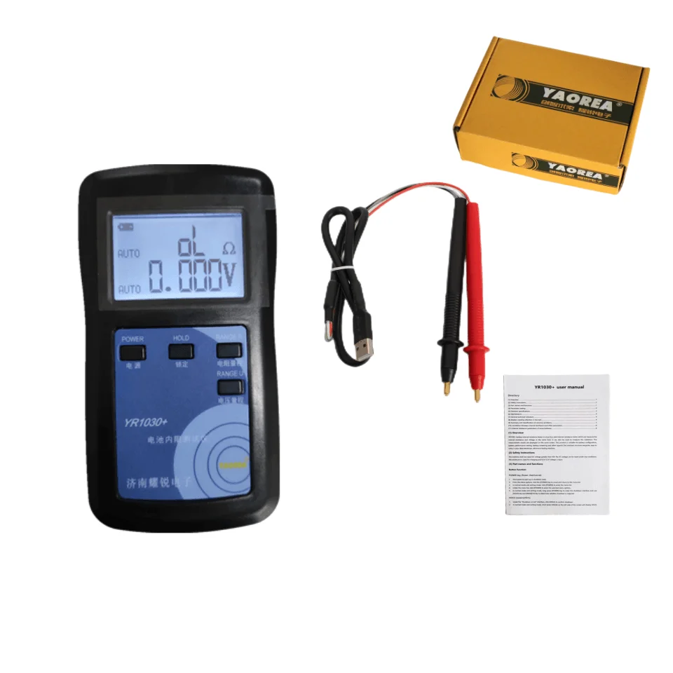 Imagem -02 - Lithium Battery Resistência Interna Tester Real Four-wire Níquel Hidrogênio Botão Chumbo Polímero Negrito Pen Yr1030