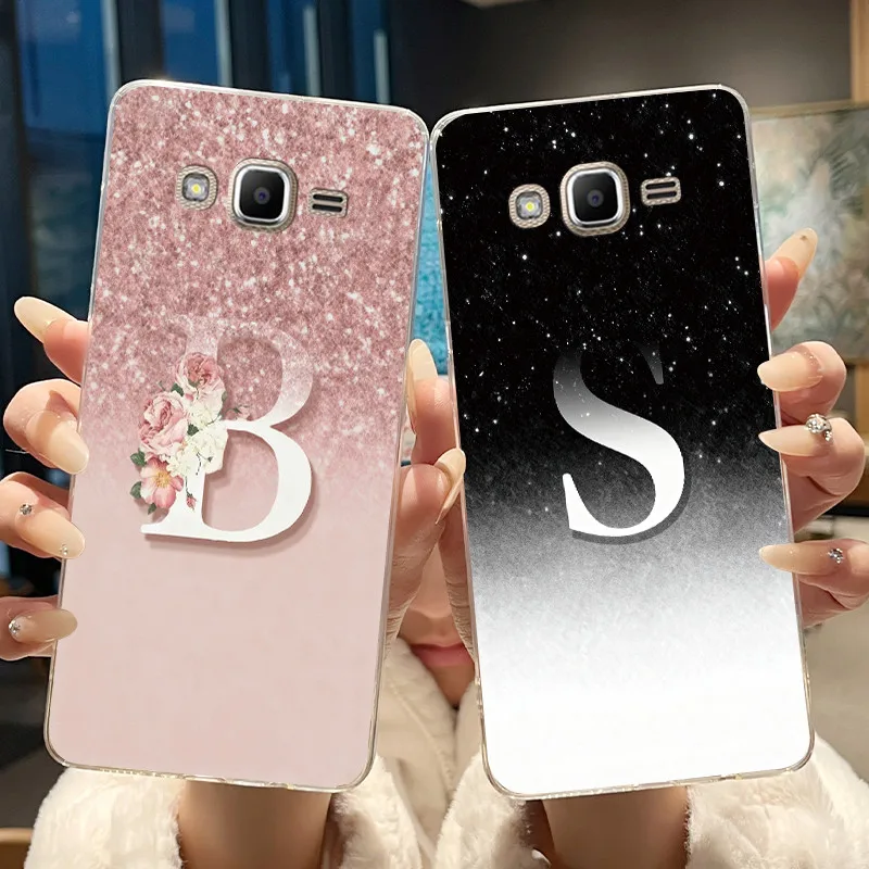 Capa de luxo elegante para samsung galaxy j2 prime j2 ace grand prime plus sm-g532g sm-g532f, capa de silicone transparente macia para telefone
