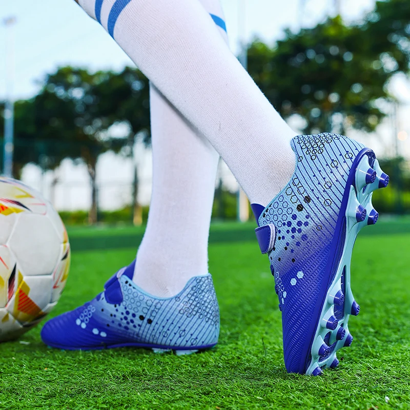 Fashion Soccer Shoes Kids Futsal Sneakers Outdoor Non-Slip Training Shoes For Boys Girls Football Shoes Children's Sports Shoes