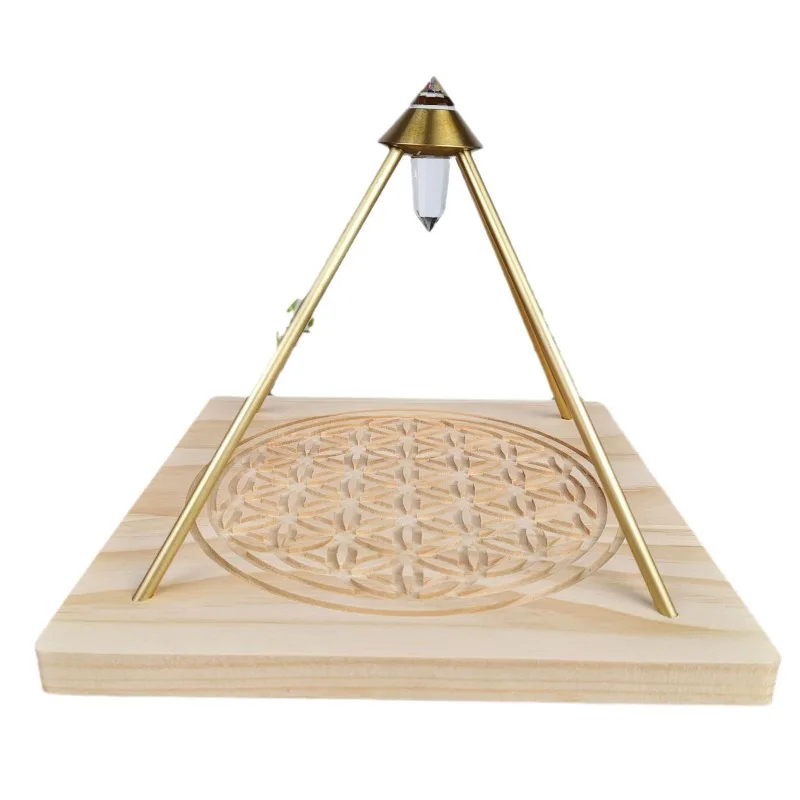 White Crystal Handicraft Display Stand Creative Ornament Home Decoration Meditation Energy Miniatures Accessory Gift Ideas