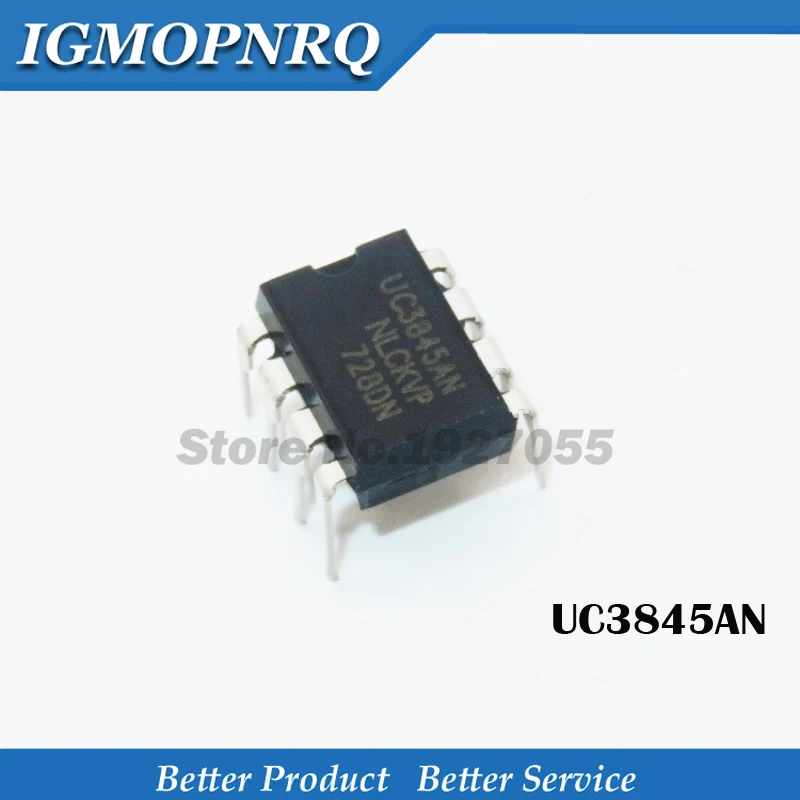 10pcs UC3845AN 3845AN DIP8 UC3845 Switng Controllers Current Mode DIP-8 new