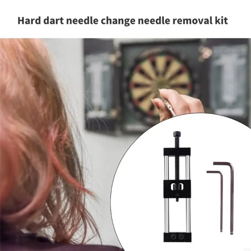 A69P-Iron Darts Needle With Easy To Use Removal Tool For Game Rooms Precisions Engineered Darts Points Darts Repointer Tool