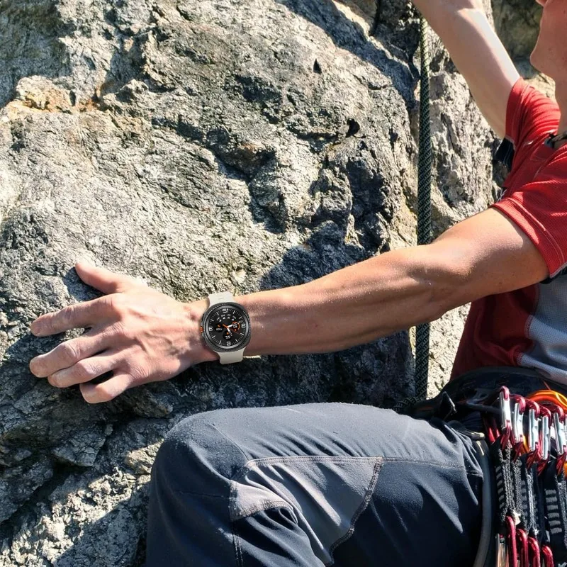 Сменные ремни-браслеты для Galaxy Watch 8, силиконовый ремешок 40/44 мм для Samsung Galaxy Watch 8, классический спортивный ремешок для часов 46 мм