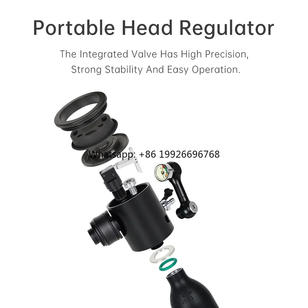 

mini sub mask with 1 litre OEM High-Pressure 0.5L Portable Mini Aluminium Full Face Mask Deep Diving Lung Tank 5-10 Mins Manufac