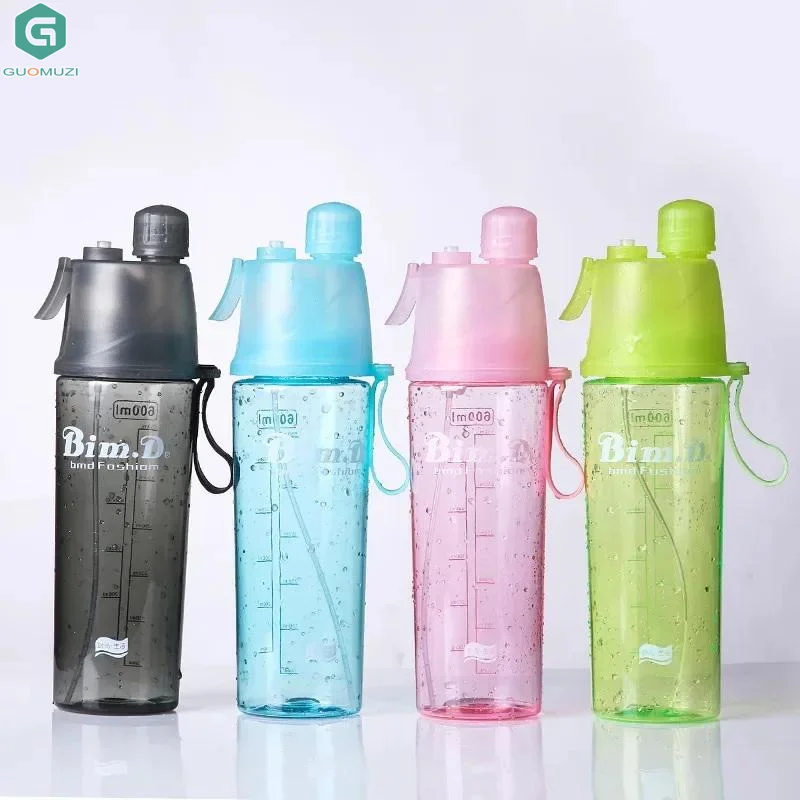 Bouteille d'eau 2 en 1, tasse d'hydratation portable pour le sport en plein air, voyage, camping, cadeau d'été pour les amateurs de fitness