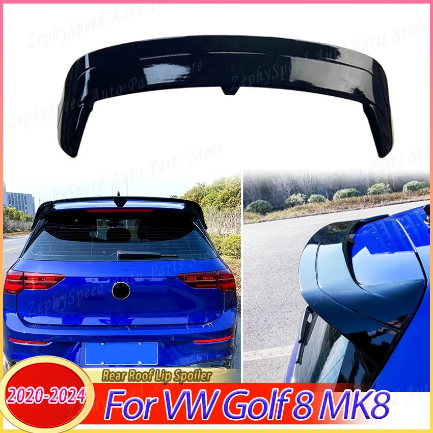 

Rear Roof Lip Spoiler For VW Golf 8 MK8 2020-2024 CS ClubSport Style Car Spoiler Tail Fin Body Kits Tuning Car Accessories