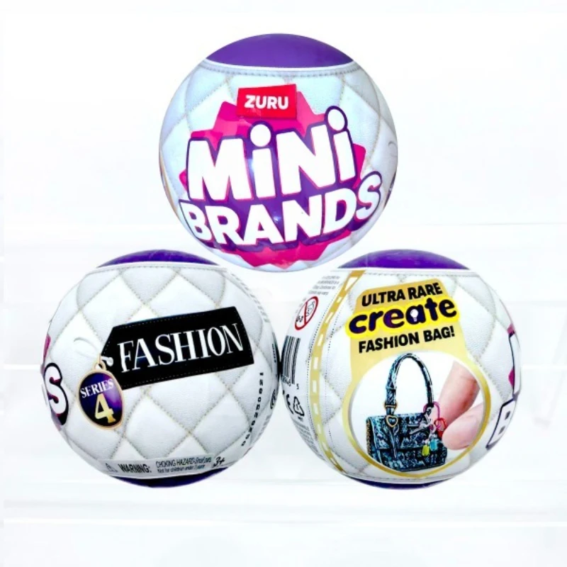 

Новый Zurue Mini Brands Fashion Series Surprise Ball Мини Аниме Фигурка Mystery Blind Box Игрушки Модель Коллекция Орнамент Детские Подарки