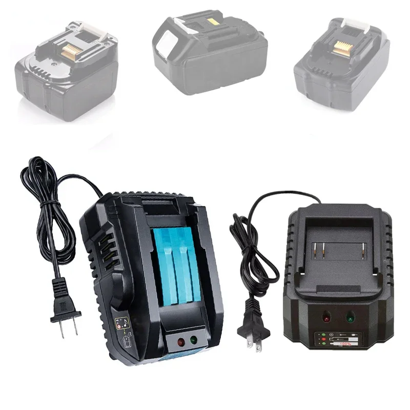 1.5-4A Battery Charger for Makita 18V Li-ion Battery BL1860 BL1840 BL1830 BL1820 BL1415 BL1440 DC18RC Replacement Charger