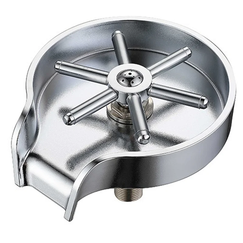 BAAR-Enjuagador de vidrio fácil de drenar lavadora de tazas de 9 orificios lavadora de tazas automática de alta presión grifo de lavadora de tazas de café