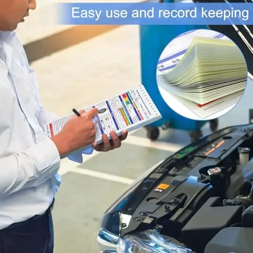 

400 комплектов самокопирующихся бланков для проверки транспортных средств (5,91x8,27 дюйма), 2-слойные, с легким отрывом, для отчетов об авторемонте, для водителей грузовиков