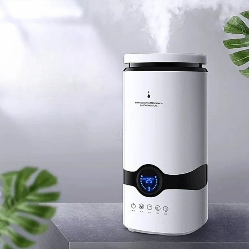 

Small Humidifier Bedroom Desk 4L Home Office Quiet Aromatherapy Diffuser Large Mist Non Slip Stable for Room Bedroom Use