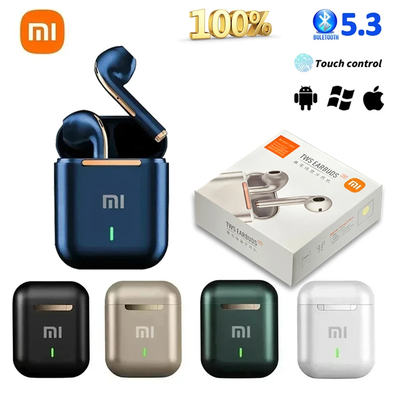 

Xiaomi Earbuds True Wireless Earphone Noise Cancelling Update Bluetooth 5.3 Headset HD Music Headphone In-Ear Handsfree With Mic