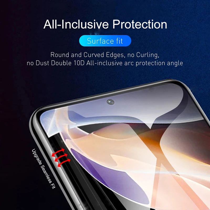 Full Cover Screen Protector For Honor X6S X8a X7a X6 X8 X5 Hydrogel Film For Huawei Nova 11 10 SE 11i Y71 Y61 Y90 Y70 Not Glass