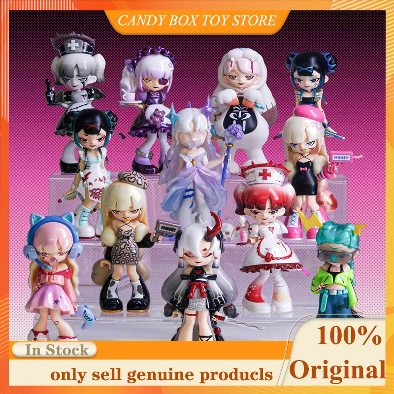 

Genuine Yandere Girls Tear off the label Series Blind Box Fashion Trendy Desktop Ornament Mysterious Box Childs Birthday Gifts