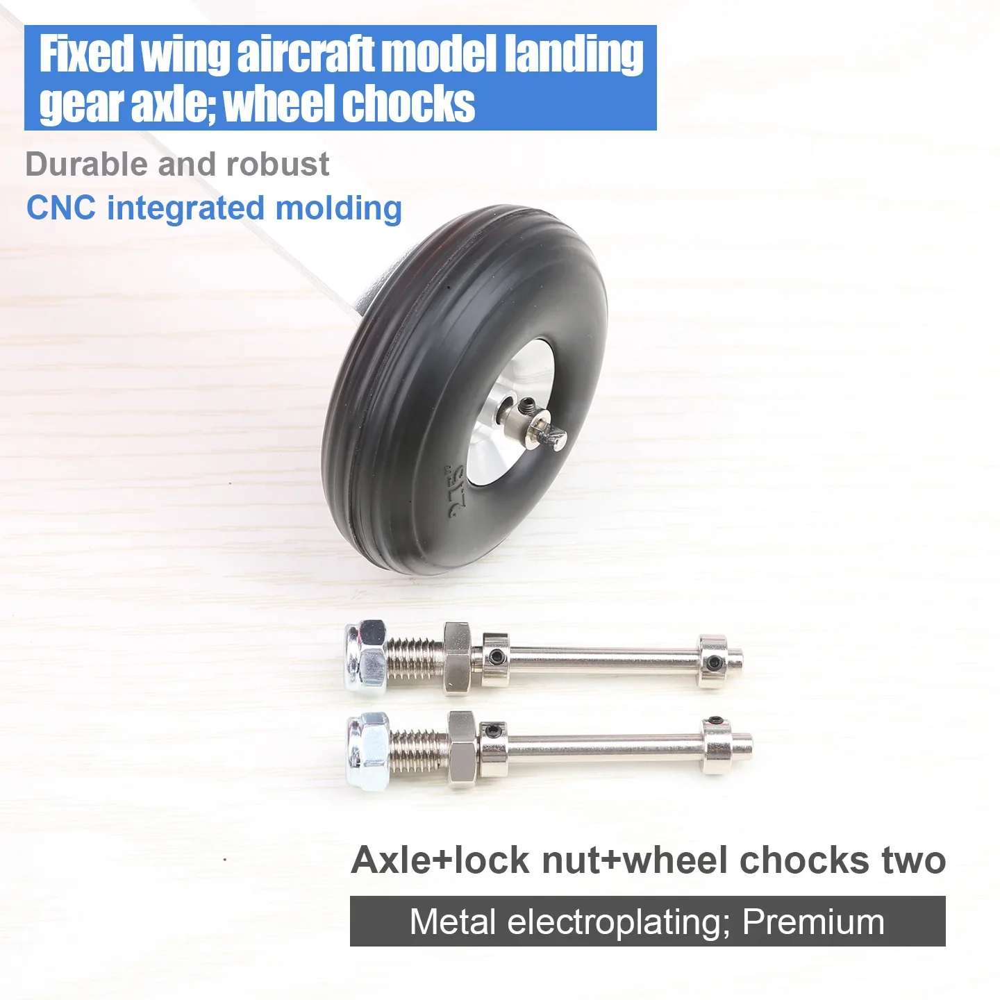 Model Aircraft Accessories Fixed-wing Wheel Axle Wheel Chock M5 M6 M8 Landing Gear Wheel Fixed Nut Slack Nut