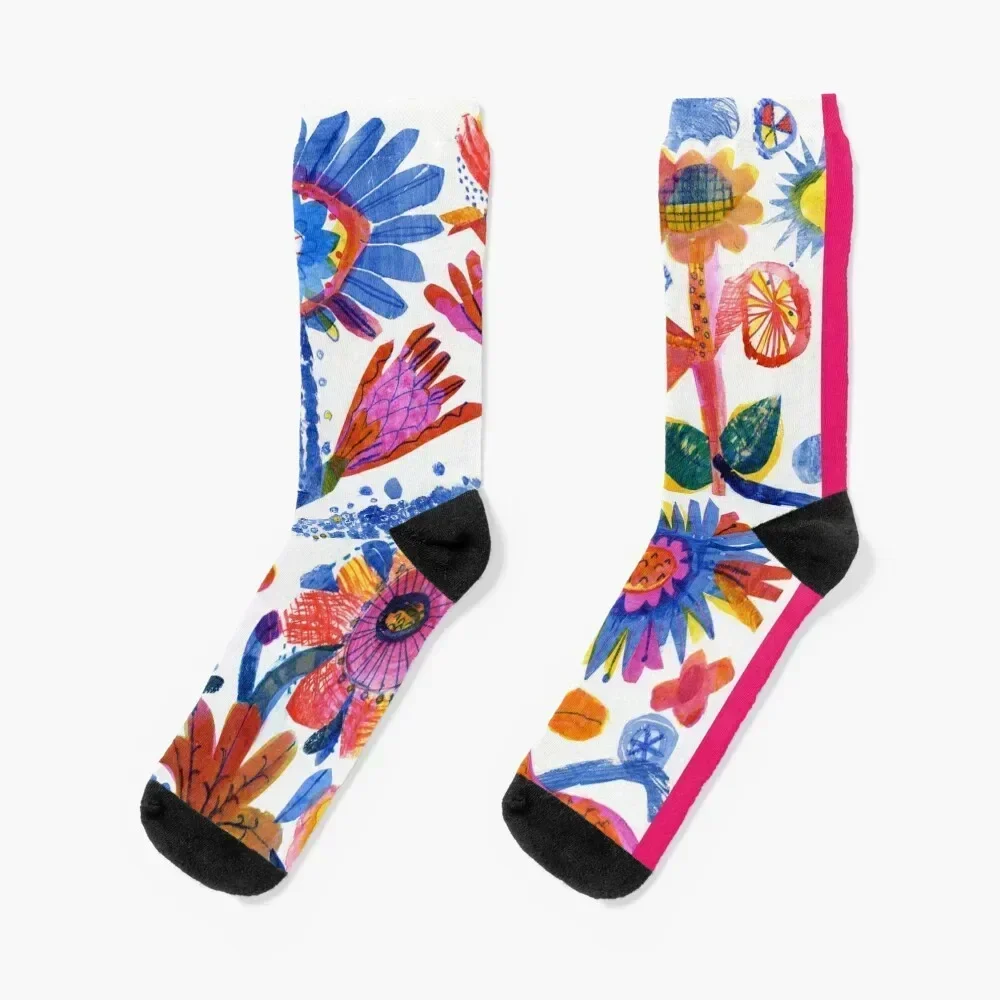 Boldly go Socks gift New year's hip hop funny sock Men's Socks Luxury Women's