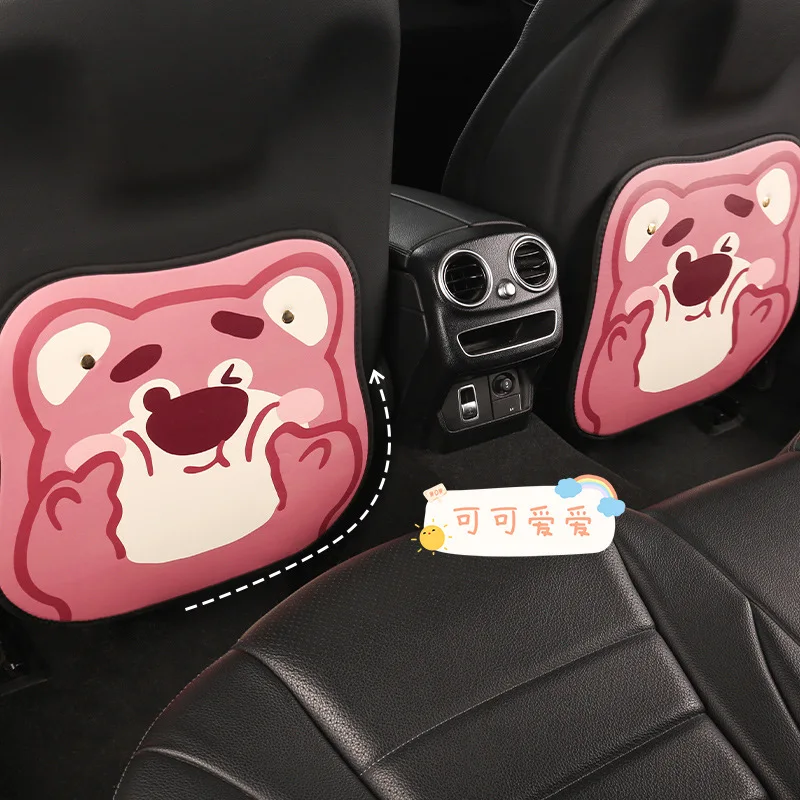 

Car Seat Back Kick Protector Anti Pad Back Seat Cute Cartoon Protective Pad Backseat Wear-Resistant Anti Slip