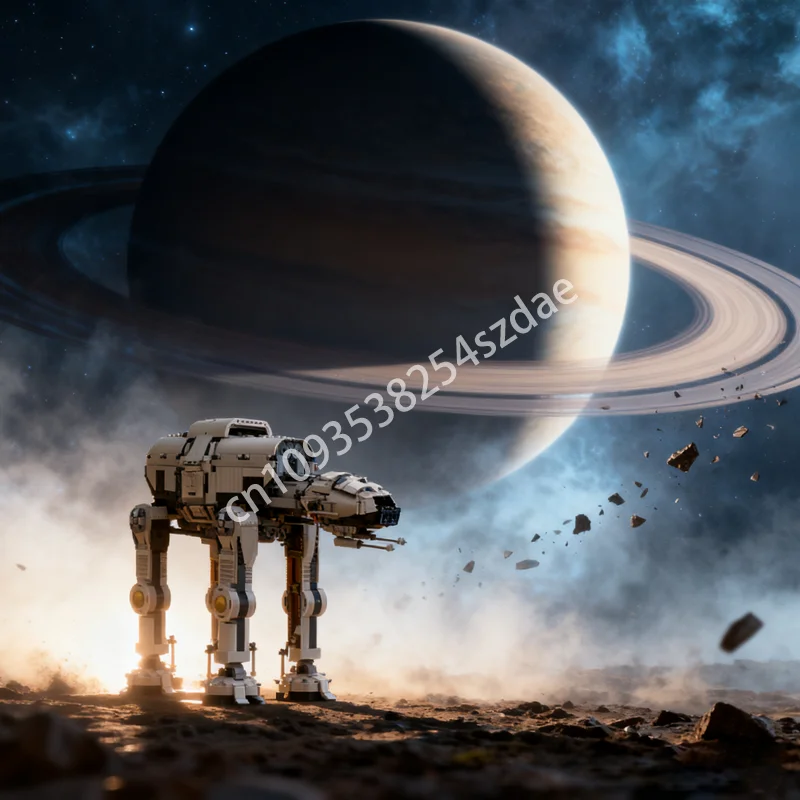 

4358 шт. AT-AT Space Force Lunar Walker Star Battle Модель Строительные блоки Diy Развивающие сборные игрушки Детские рождественские подарки