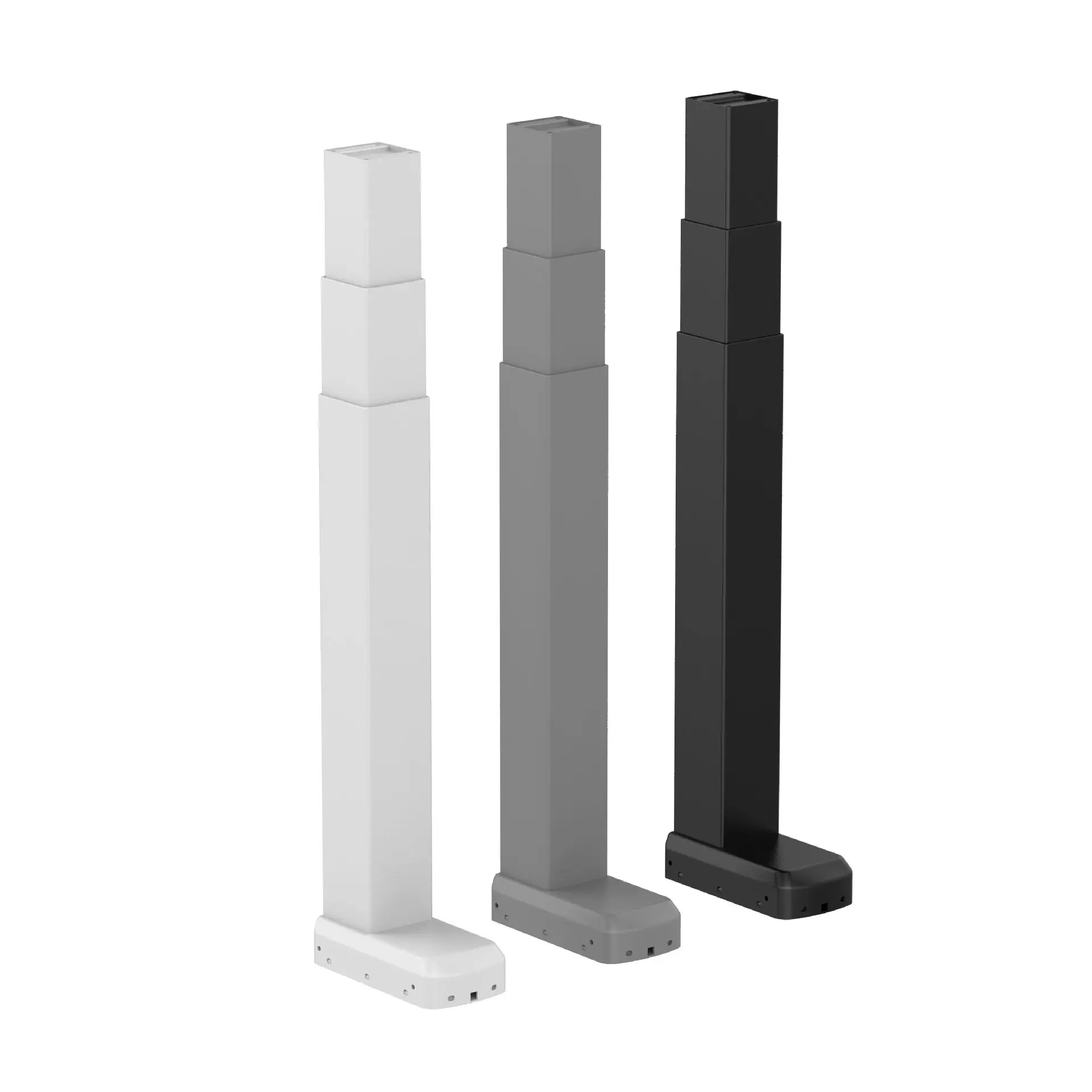 Electric  table accessories Tatami metal  table  table square tube flip-chip three-section lifting column