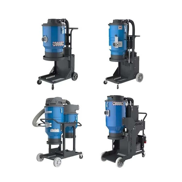 Professional Hepa Industrial Vacuum Cleaner Dry Concrete Floor Dust Cleaner Vacuum Cement Cyclone Collector 3hp